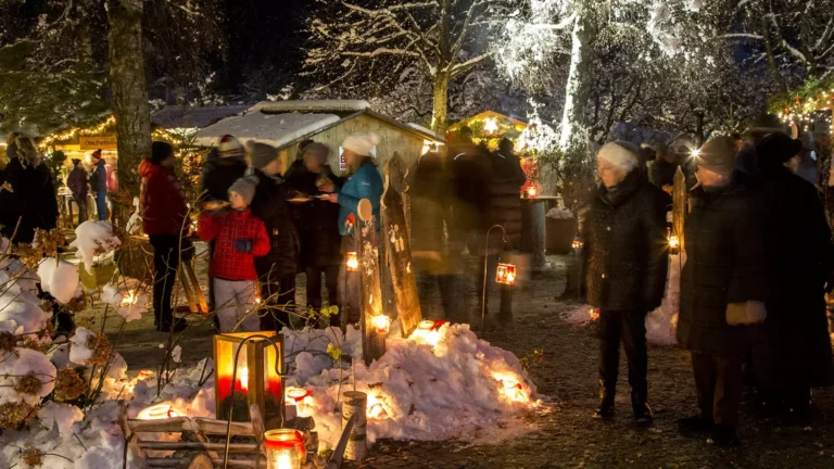 Adventsmarkt in Bergen, Chiemgau